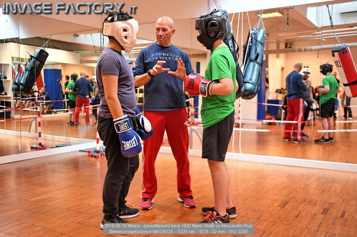 2019-05-16 Milano - pound4pound boxe 1633 Mario Stiatti vs Alessandro Ruiz